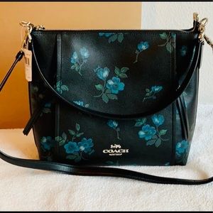 NWT Coach Marlon Hobo with Victorian Floral Print